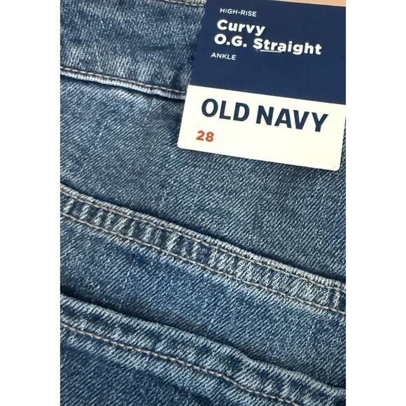 X3 NWT Old Navy Jeans Size 28 Plus Size Denim OG Straight, Curvy OG, Rockstar - Picture 3 of 6